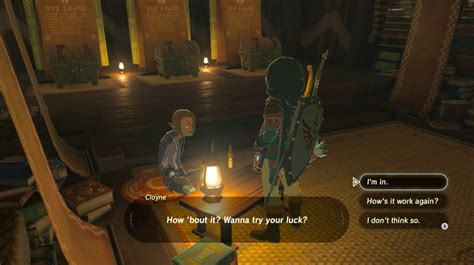 Zelda: Breath Of The Wild Gambling Guide.